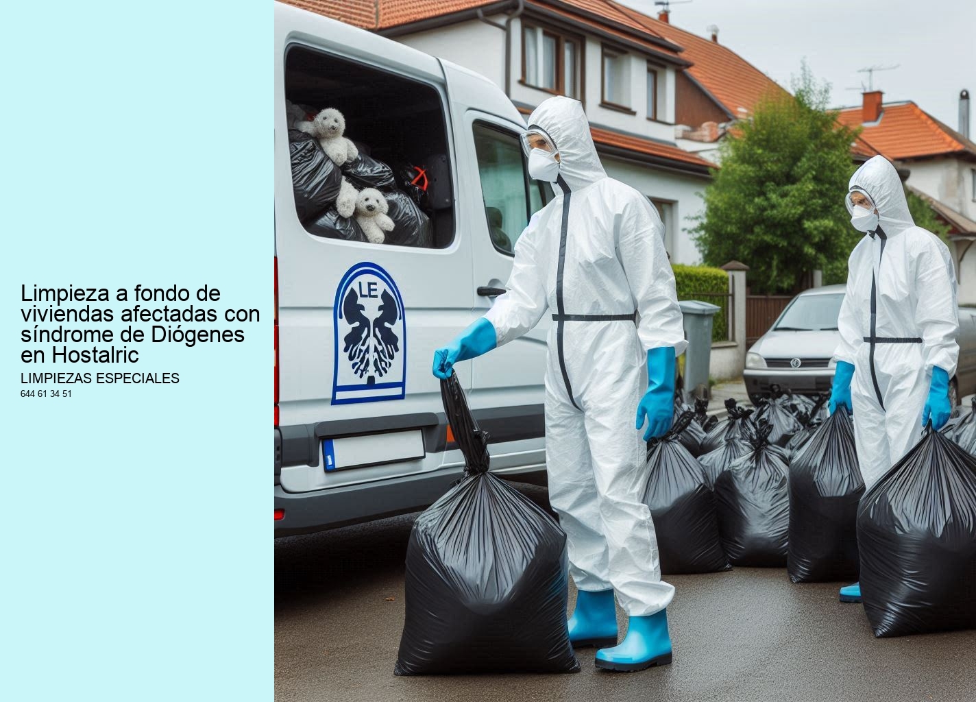 Limpieza a fondo de viviendas afectadas con síndrome de Diógenes en Hostalric